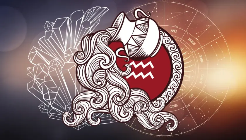 Symbol Wodnika, kryształy i koło zodiaku. Czy Twoja data urodzenia a czakry są ze sobą powiązane?