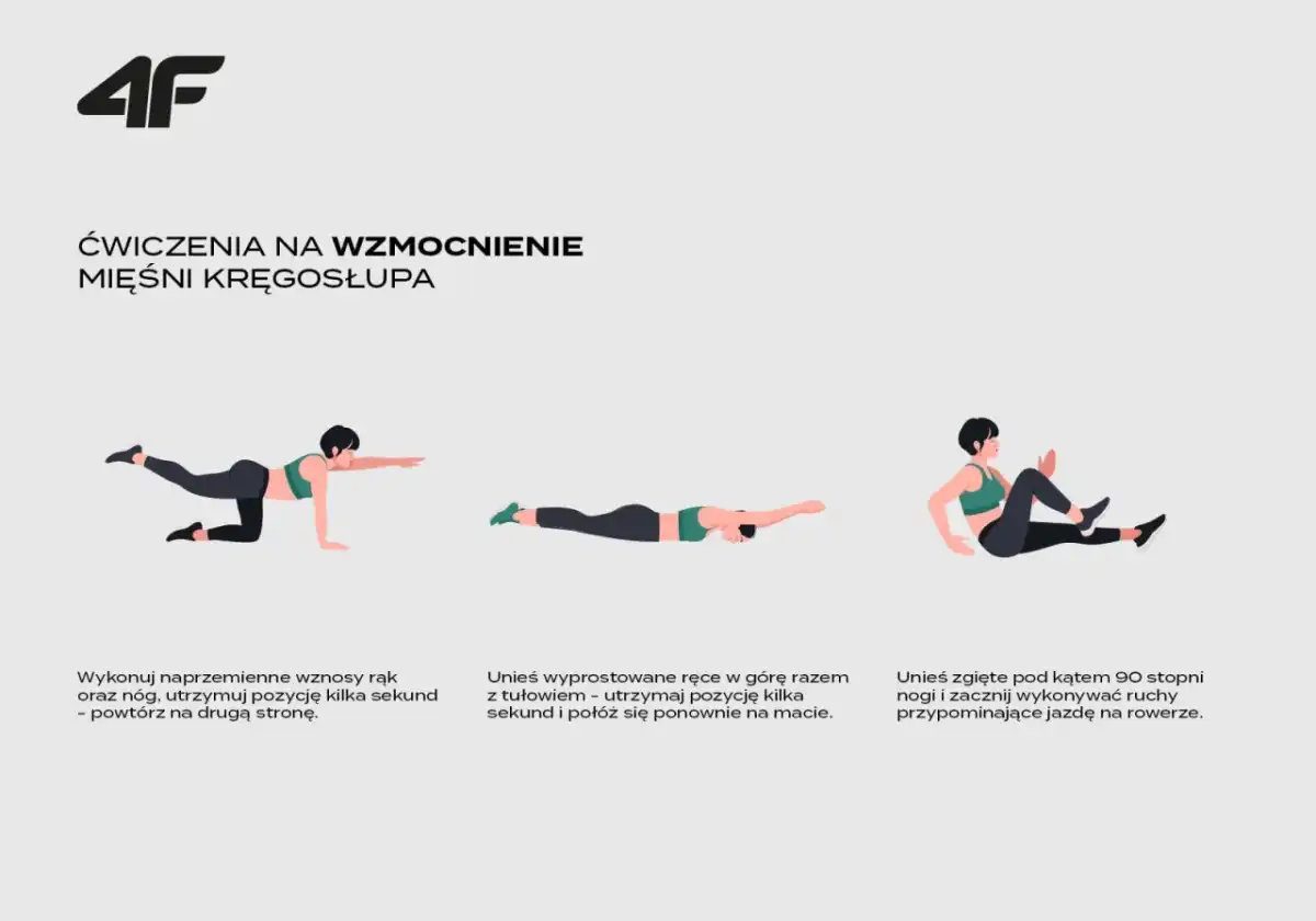 Jak wzmocnić mięśnie kręgosłupa? Prosty plan ćwiczeń